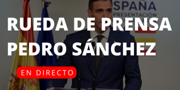 Rueda de prensa del presidente del Gobierno tras el Consejo de Ministros