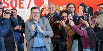 Miguel Ángel Gallardo refuerza su liderazgo en el PSOE de Extremadura con un 62,6 % de los votos