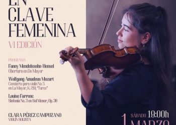 La Orquesta Sinfónica Juvenil UIMP-Ataúlfo Argenta regresa a Torrelavega con la sexta edición de ‘En Clave Femenina’ por el Día de la Mujer