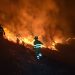 Diez incendios forestales activos en Cantabria