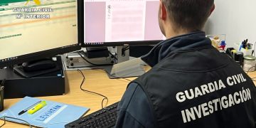La Guardia Civil desarticula en Cantabria una red dedicada al blanqueo de capitales vinculada al narcotráfico