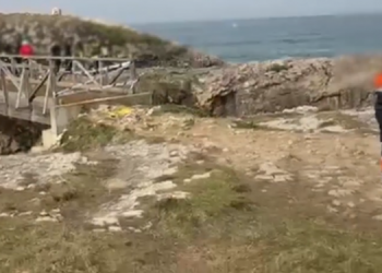 La pasarela de El Bocal colapsó por la rotura de un herraje por corrosión que provocó un fallo en la unión de vigas