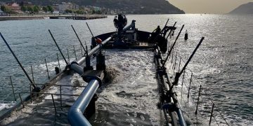 El Gobierno de Cantabria ha dragado más de 5.300 metros cúbicos de arena en el puerto de Santoña desde finales de febrero
