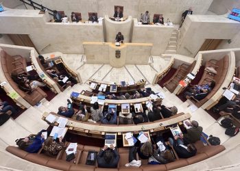 Buruaga acusa al PSOE de situar a Cantabria fuera de las prioridades de Sánchez y recrudece el choque político en el Parlamento