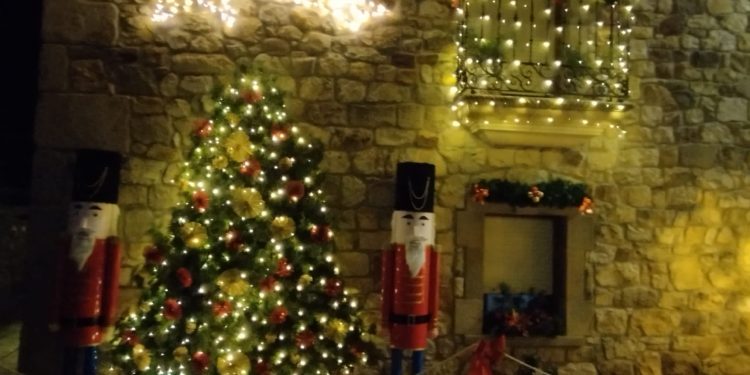 Así está decorado Quijano en Navidad