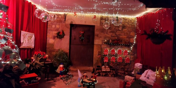 Así está decorado Quijano en Navidad