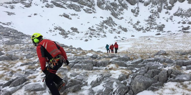 Rescatadas tres personas en Picos de Europa