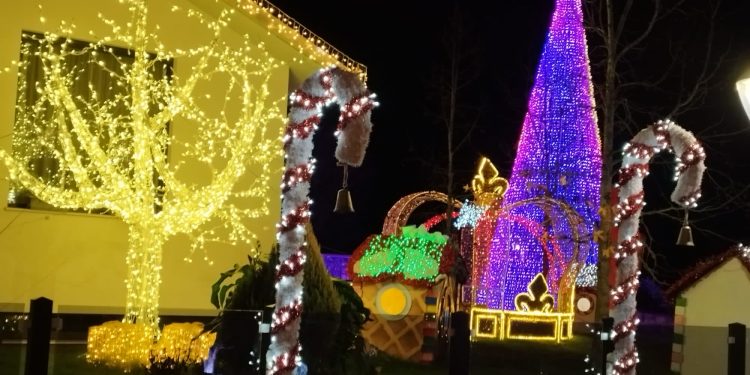 Así está decorado Quijano en Navidad