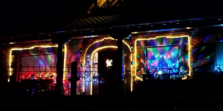 Así está decorado Quijano en Navidad