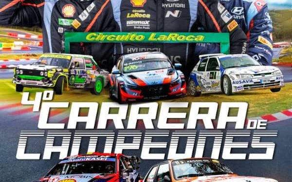 La 4 carrera de Campeones se celebrará sábado y domingo en el Karting La Roca