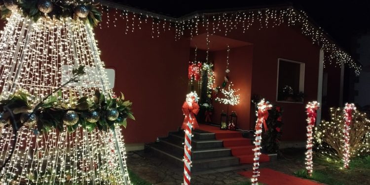 Así está decorado Quijano en Navidad