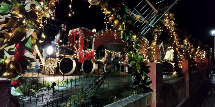 Así está decorado Quijano en Navidad