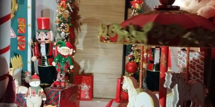 Así está decorado Quijano en Navidad