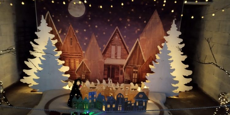 Así está decorado Quijano en Navidad