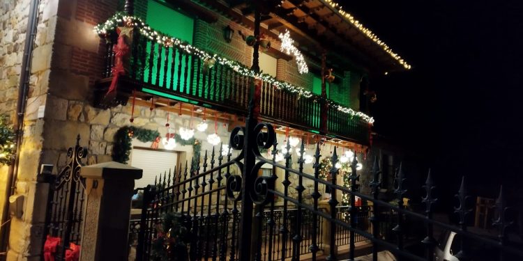 Así está decorado Quijano en Navidad