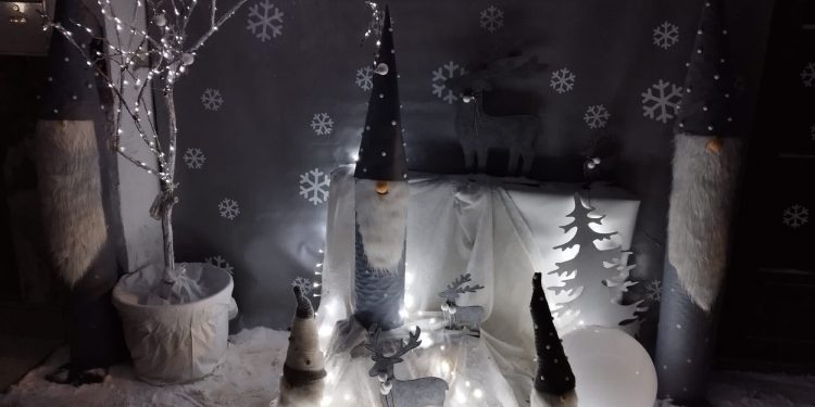 Así está decorado Quijano en Navidad