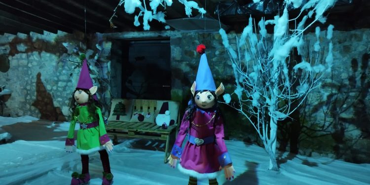 Así está decorado Quijano en Navidad