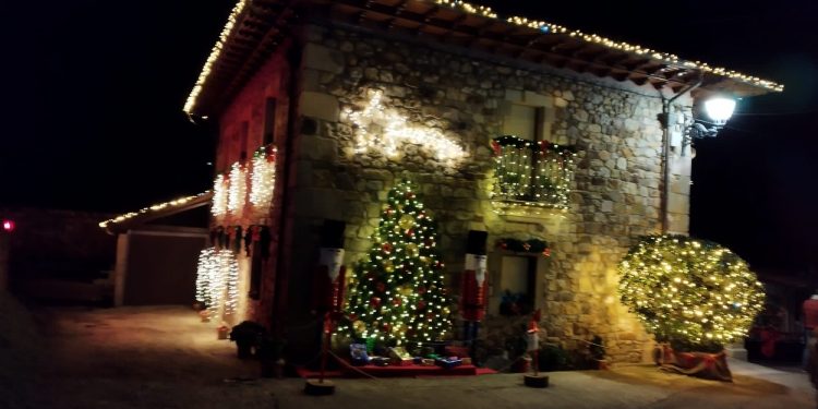 Así está decorado Quijano en Navidad