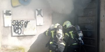 Se incendia el parque de la Araña de Cueto