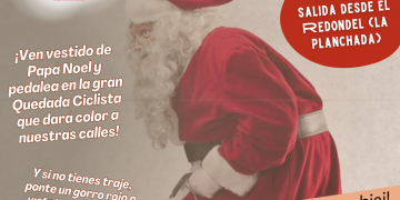 Una marcha ciclista de Papá Noeles llenará El Astillero
