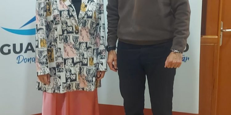 Soberón recibe a Sofía Gutiérrez