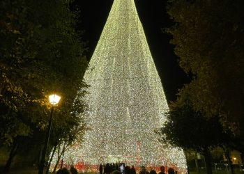 Guardia Civil denuncia a pilotos de drones por incidente en árbol de Navidad de Cartes, el más alto de Europa