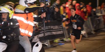 Pablo Sánchez e Irene Pelayo, ganadores de la XXVIII Carrera de Navidad de Piélagos