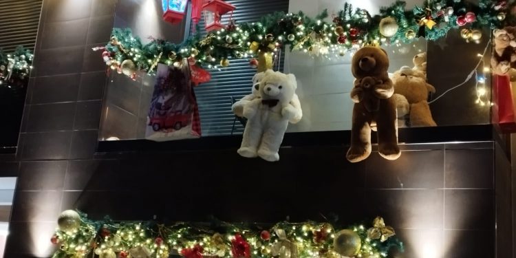 Así está decorado Quijano en Navidad