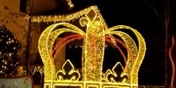 Así está decorado Quijano en Navidad