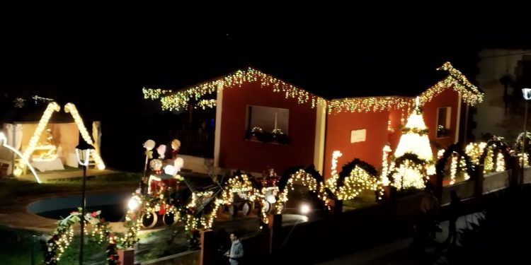 Así está decorado Quijano en Navidad