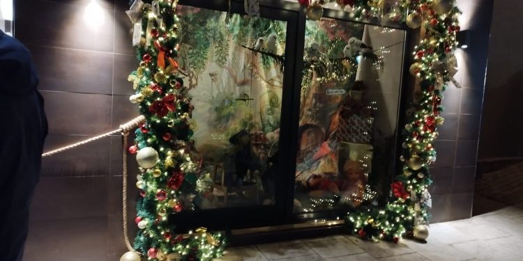 Así está decorado Quijano en Navidad