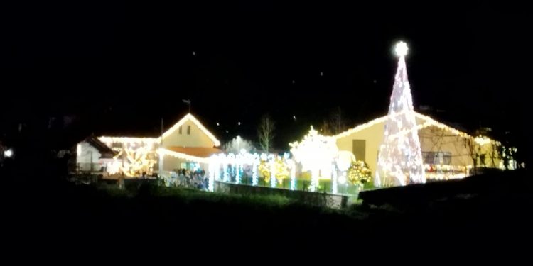 Así está decorado Quijano en Navidad