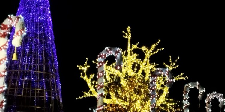 Así está decorado Quijano en Navidad