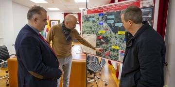 Inaugurada  la renovación de la línea de abastecimiento de agua de Puente Viesgo
