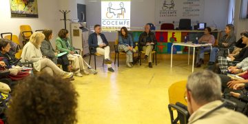 Gómez del Río tiende la mano a COCEMFE para avanzar en los derechos de las personas con discapacidad en esta legislatura