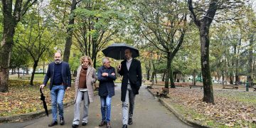 El secretario de Estado de Medio Ambiente visita el Parque Manuel Barquín