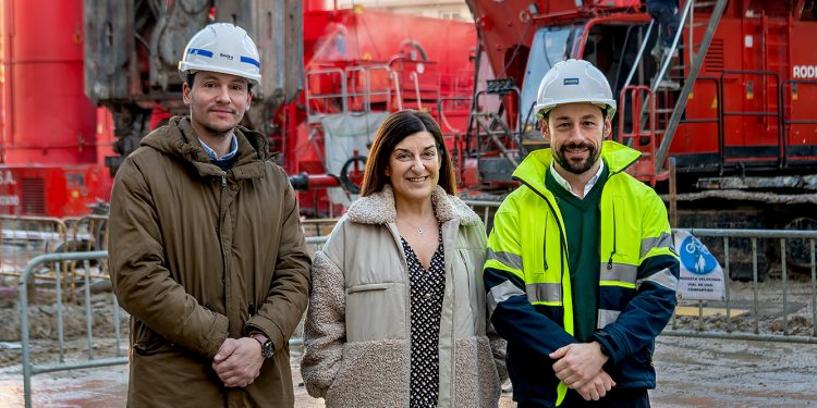 Concluye la fase de ejecución de los muros pantalla en el proyecto del nuevo MUPAC, que empezará la próxima semana la excavación