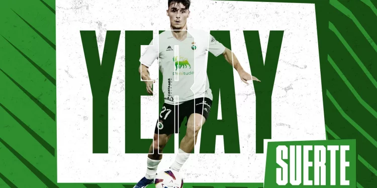 Acuerdo entre el Racing y la Sociedad Deportiva Ponferradina para la cesión de Yeray hasta el 30 de junio de 2024