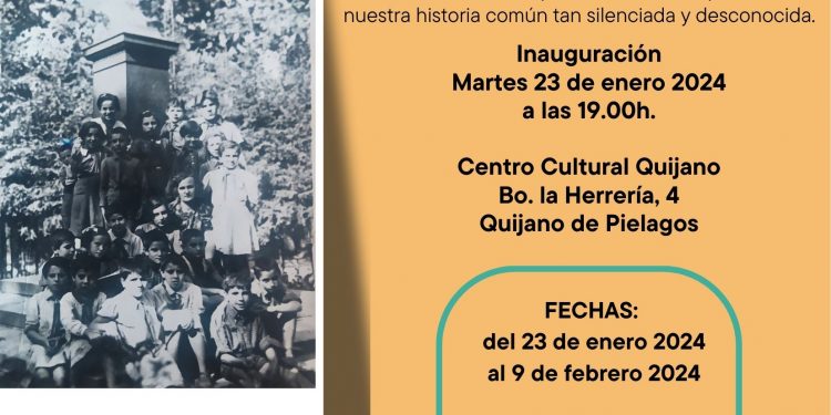 La exposición sobre los niños de la guerra en Piélagos empezará el 23 de enero