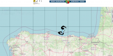 Las corrientes están cambiando la trayectoria de pélets plásticos hacia el Cantábrico desde ayer, según la Xunta de Galicia