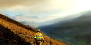 Dos incendios activos se registran actualmente en las localidades de Soba y Arredondo