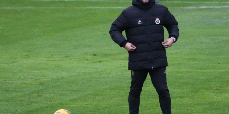 Vuelta al trabajo ayer en las Instalaciones Nando Yosu tras las vacaciones navideñas