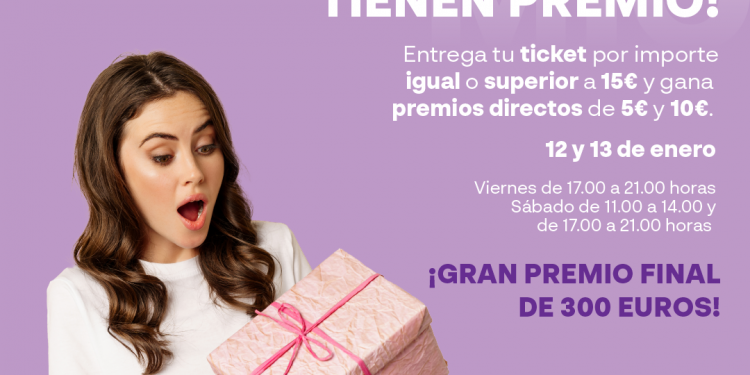 CC Peñacastillo  sortea vales de compras y un premio final de 300 euros por la cuesta de enero