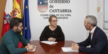 Cultura y el Ayuntamiento de Guriezo colaborarán en la urbanización del entorno de la iglesia de San Vicente de la Maza