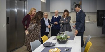 Buruaga inaugura el nuevo Centro de Acogida ‘De Paul’ de la Cocina Económica de Santander