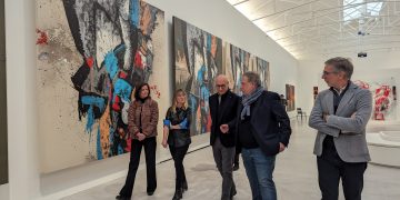 Gómez de Diego destaca la consolidación de las Naves de Gamazo como un referente de la cultura en Santander