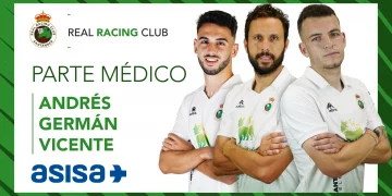 Andrés, Germán y Vicente resultaron lesionados en el partido ante el Real Club Deportivo Espanyol