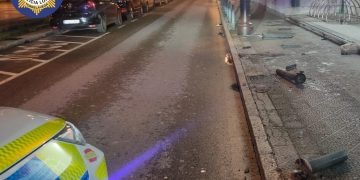 Un hombre es detenido por provocar varios accidentes y tenencia ilícita de armas en Torrelavega