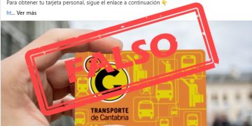 El Gobierno de Cantabria avisa de un bulo sobre la tarjeta Transporte de Cantabria