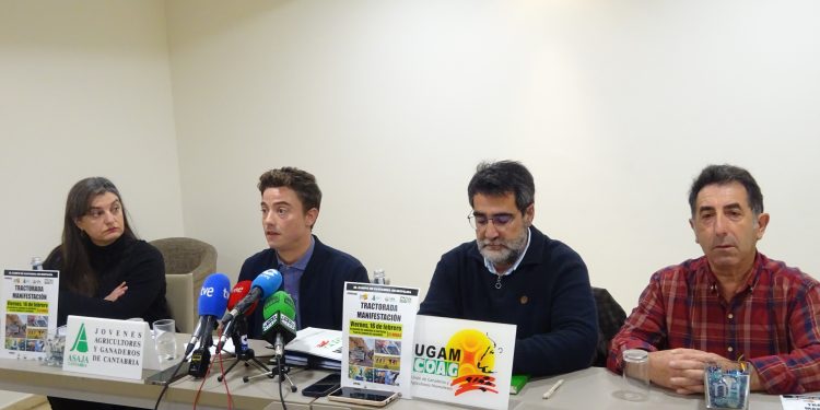 La tractorada del viernes comenzará en la Plaza Alfonso XIII